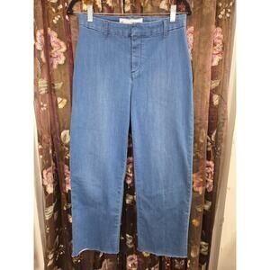 Frank & Eileen Women’s Kinsale Italian Performance Denim Trouser Blue Size 6